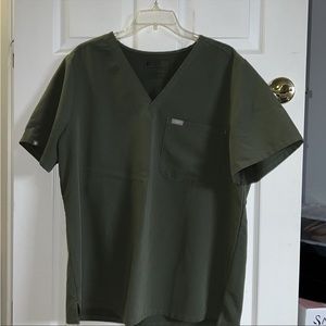 Figs Catarina scrub top Xxl Moss